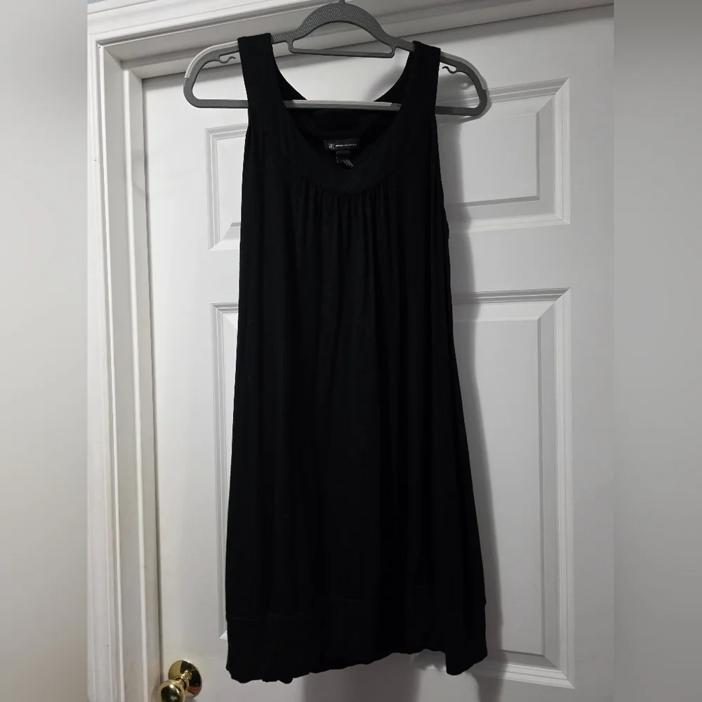 INC International Concepts Black Mini Dress - Picture 1 of 3
